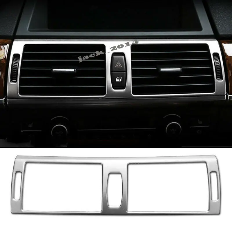 Matt Console Front Middle Air Vent Outlet Frame 1pcs Fit for BMW X5 E70 2007-2013
Matt Console Front Middle Air Vent Outlet Frame 1pcs Fit for BMW X5 E70 2007-2013