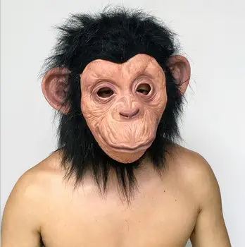 Clown Scary Mask Head Halloween / Christmas Costume Theater Prop Novelty Latex Monkey scary Mask masquerade Creepy gorilla masks
Clown Scary Mask Head Halloween / Christmas Costume Theater Prop Novelty Latex Monkey scary Mask masquerade Creepy gorilla masks