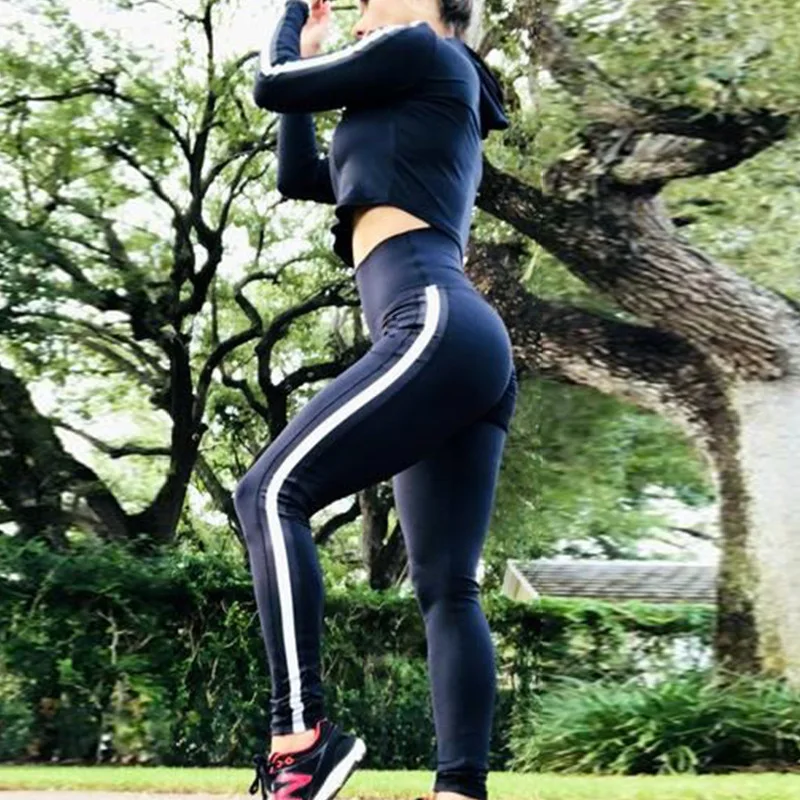2019 Casual Sports Wear For Women Gym Clothing Long Sleeve Pullovered 2 Piece Suit Sportswear Fitness Tracksuit Yoga Set
2019 Casual Sports Wear For Women Gym Clothing Long Sleeve Pullovered 2 Piece Suit Sportswear Fitness Tracksuit Yoga Set