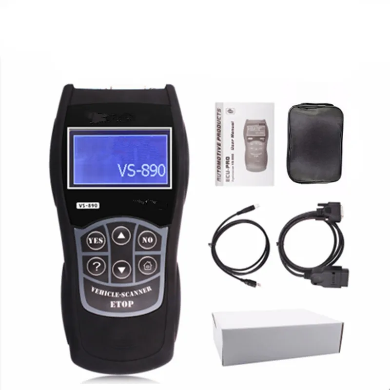 Universal OBDII Diagnostic Scanner Full CAN-BUS Multi-Languages VS890 Code Reader Vehicles OBDII Code Readers Scan Tools Meter
Universal OBDII Diagnostic Scanner Full CAN-BUS Multi-Languages VS890 Code Reader Vehicles OBDII Code Readers Scan Tools Meter