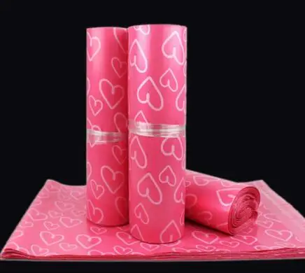 Poly mailer pink heart-shaped color mailing envelope post bags Packaging By Mail Package Shipping Plastic Courier Self-Adhesive
Poly mailer pink heart-shaped color mailing envelope post bags Packaging By Mail Package Shipping Plastic Courier Self-Adhesive