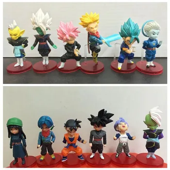 6pcs/lot Japanese anime figure Q version dragon ball action figure set collectible model toys for boys
6pcs/lot Japanese anime figure Q version dragon ball action figure set collectible model toys for boys