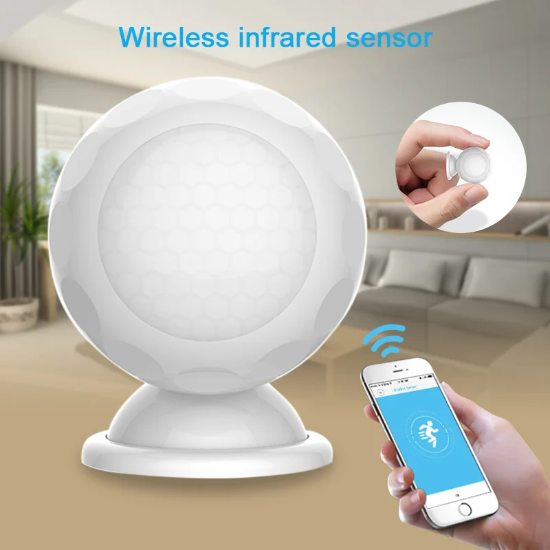 WiFi PIR Motion Sensor Smart Wireless Infared 2.4GHz One-key Connect Sensor SL@88
WiFi PIR Motion Sensor Smart Wireless Infared 2.4GHz One-key Connect Sensor SL@88