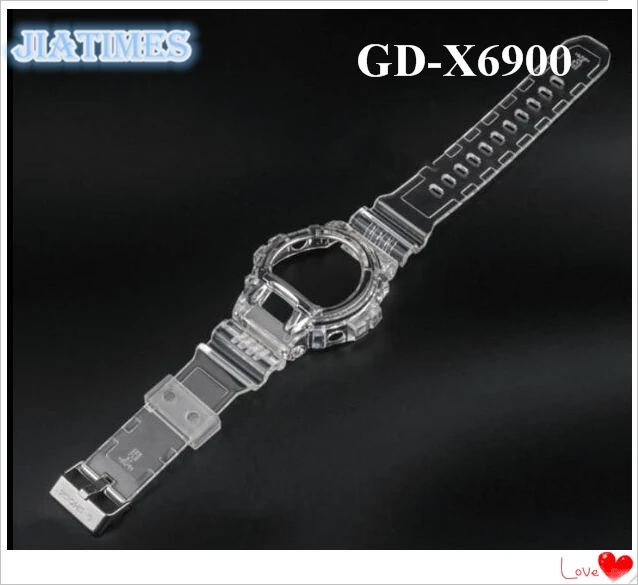 Free Shipping 1 Set Generic Clear Transparent GD-X6900 Watch Band and Bezel Set for Watch Replacement
Free Shipping 1 Set Generic Clear Transparent GD-X6900 Watch Band and Bezel Set for Watch Replacement