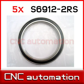 5pcs rubber sealed stainless Radial shaft ball bearings S61912 6912 2RS 60*85*13mm
5pcs rubber sealed stainless Radial shaft ball bearings S61912 6912 2RS 60*85*13mm