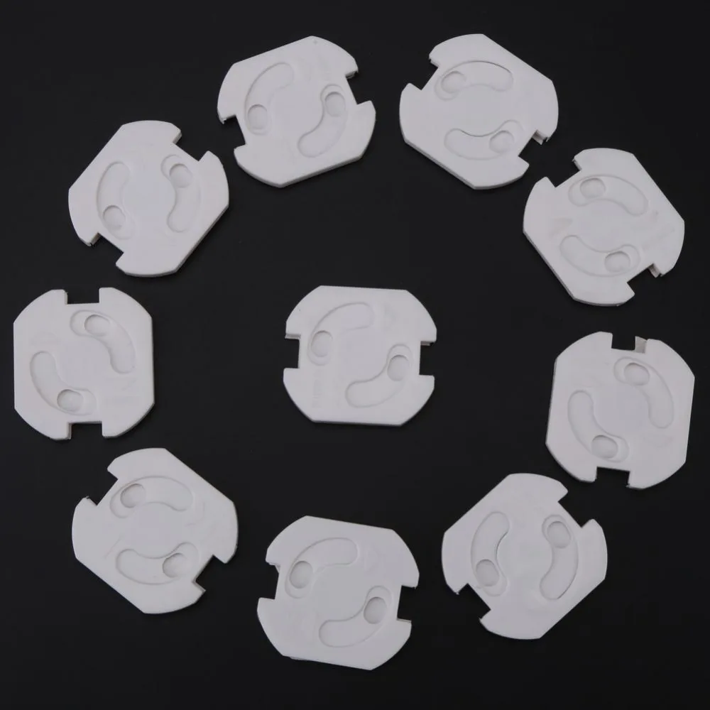 10pcs Plug Socket Cover EU Power Socket Electrical Outlet Covers Kids Child Safety Guard Protection Safety Plug Protector
10pcs Plug Socket Cover EU Power Socket Electrical Outlet Covers Kids Child Safety Guard Protection Safety Plug Protector