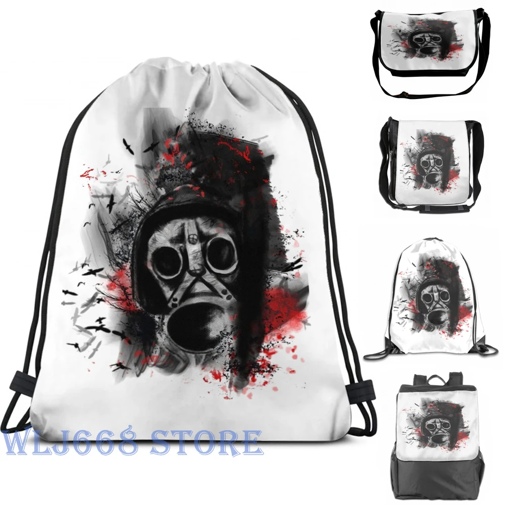 Funny graphic print shoulder Bags women Trash polka gas mask Single shoulder backpack travel for men Gym Bag
Funny graphic print shoulder Bags women Trash polka gas mask Single shoulder backpack travel for men Gym Bag