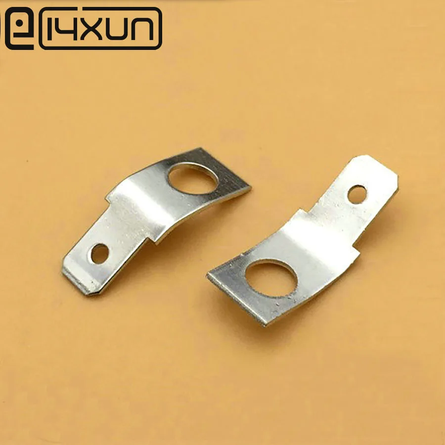 EClyxun 10pcs/lot 6.3 car horn terminal tinned copper terminal lug inserts male insert molding curved foot plug terminals
EClyxun 10pcs/lot 6.3 car horn terminal tinned copper terminal lug inserts male insert molding curved foot plug terminals