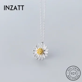 INZATT Real 925 Sterling Silver Yellow Chrysanthemum Pendant Necklace For Charming Women Cute Fine Jewelry Flower Accessories
INZATT Real 925 Sterling Silver Yellow Chrysanthemum Pendant Necklace For Charming Women Cute Fine Jewelry Flower Accessories