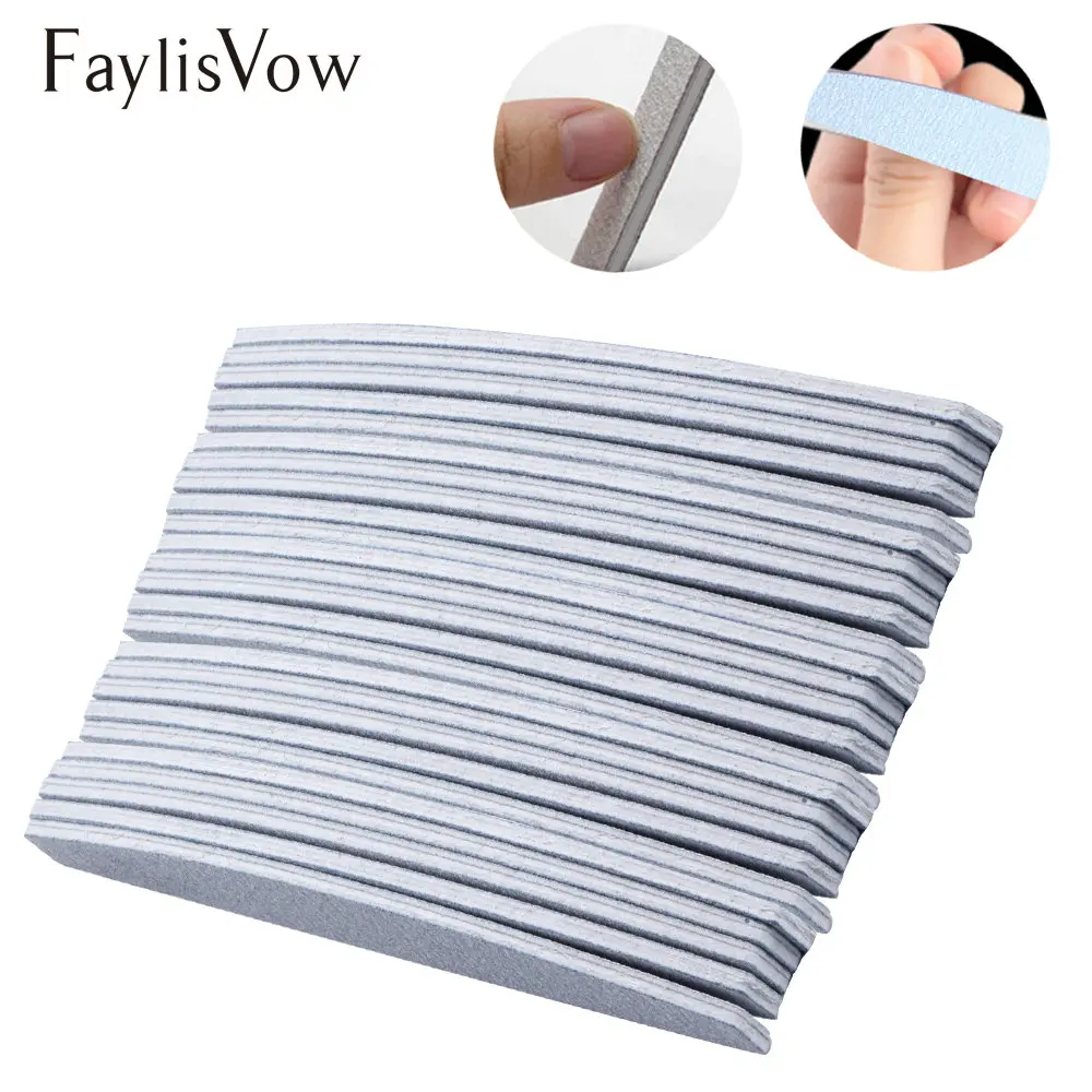 50pcs Nail File Professional 100/180 lime a ongle Gel Remover Nail File Buffer Block Manicure Nail Art Tool Sanding Buffing File
50pcs Nail File Professional 100/180 lime a ongle Gel Remover Nail File Buffer Block Manicure Nail Art Tool Sanding Buffing File