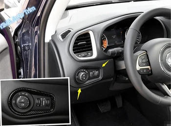 Lapetus Auto Styling Head Lights Lamp Switch Button Cover Trim Fit For Jeep Renegade 2015 - 2020 ABS Carbon Fiber Color 
Lapetus Auto Styling Head Lights Lamp Switch Button Cover Trim Fit For Jeep Renegade 2015 - 2020 ABS Carbon Fiber Color