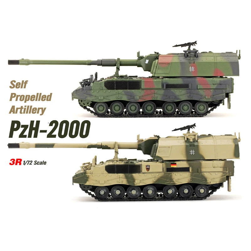 Panzerkampf 1/72 Scale PzH-2000 Self Propelled Artillery Diecast Metal Tank Model Toy for Collection,Gift,Kids
Panzerkampf 1/72 Scale PzH-2000 Self Propelled Artillery Diecast Metal Tank Model Toy for Collection,Gift,Kids