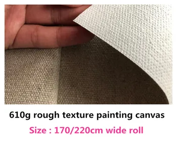 1.7m/2.2m 100% rain linen rough texture canvas roll primed canvas for artist 610g
1.7m/2.2m 100% rain linen rough texture canvas roll primed canvas for artist 610g