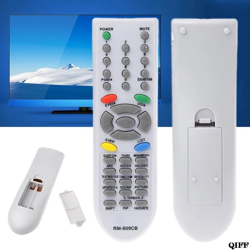 Remote Control DC 3V Universal RM-609CB for LG Smart LED TV Series 6710V00070A/B AK MK Wireless A433MHz IR Controller APR28
Remote Control DC 3V Universal RM-609CB for LG Smart LED TV Series 6710V00070A/B AK MK Wireless A433MHz IR Controller APR28