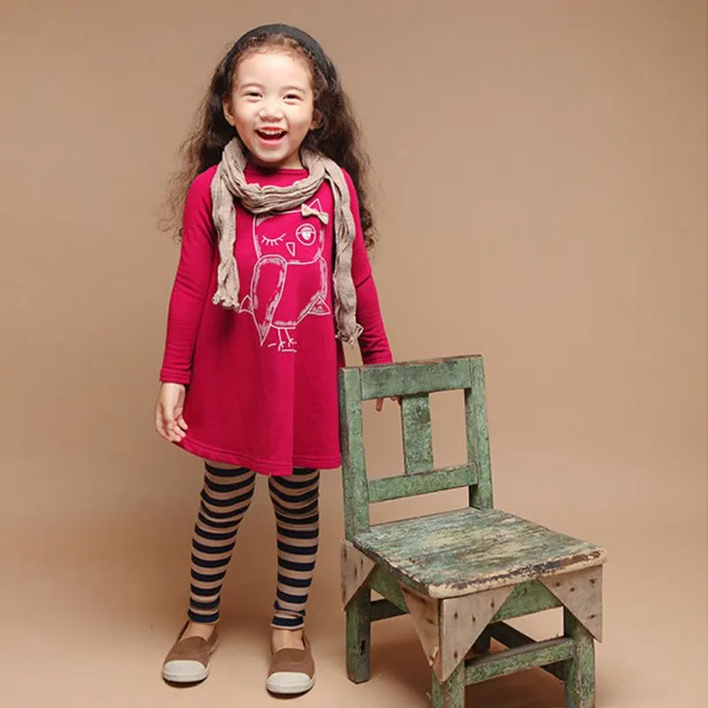 2-7y Baby Girls Soft Cotton Clothing Dresses Kids Long Sleeve Dresses Child Cute Animal Children Clothes
2-7y Baby Girls Soft Cotton Clothing Dresses Kids Long Sleeve Dresses Child Cute Animal Children Clothes
