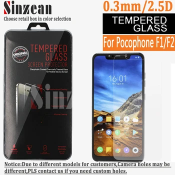 Sinzean 100pcs For Xiaomi Pocophone F1 Tempered glass For POCO F2 Screen Protector Film with retail package 0.3MM 2.5D
Sinzean 100pcs For Xiaomi Pocophone F1 Tempered glass For POCO F2 Screen Protector Film with retail package 0.3MM 2.5D