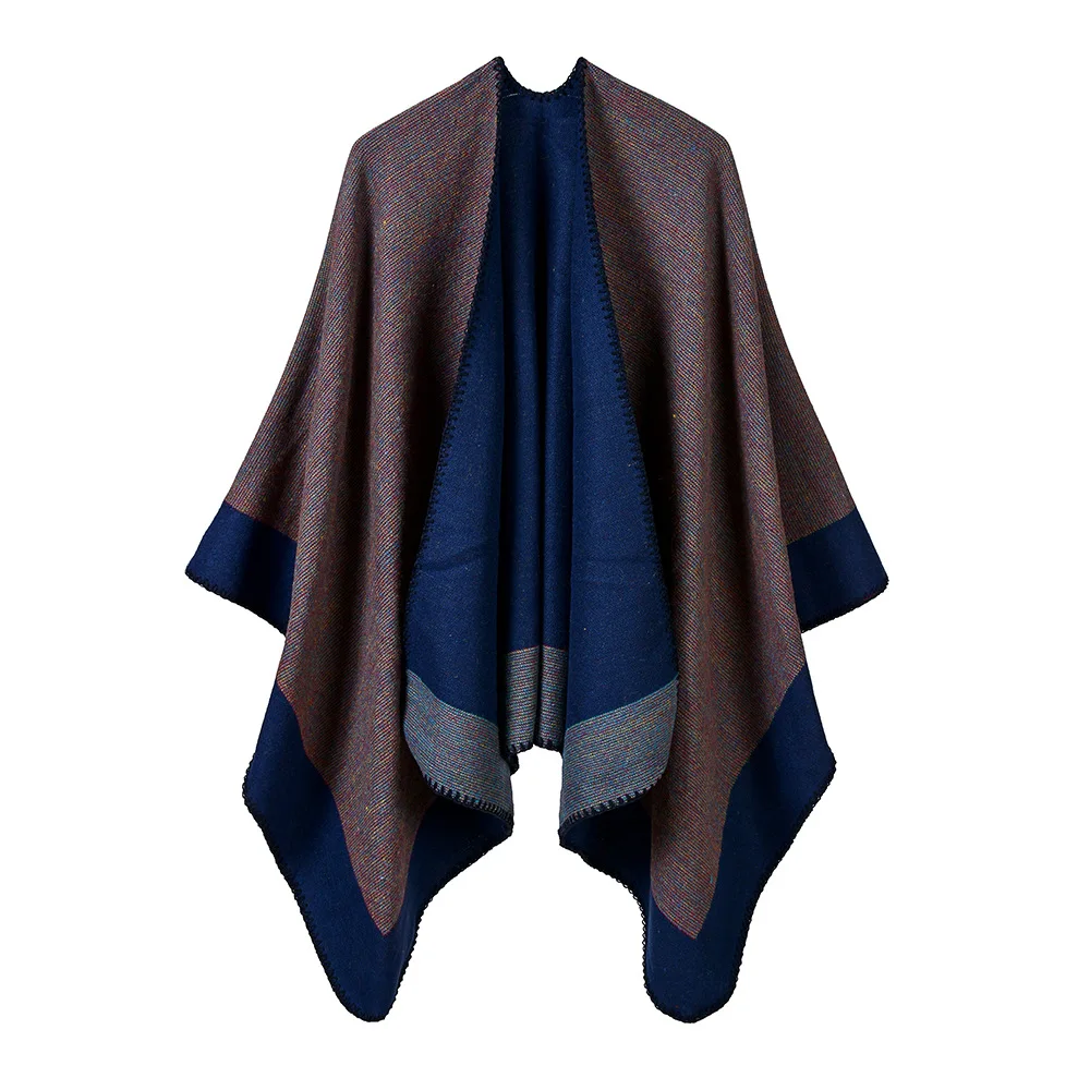Luxury Brand Design Women Thick Winter Ponchos Warm Shawls Lady Fashion Scarves Luxury Oversized Scarf Cape
Luxury Brand Design Women Thick Winter Ponchos Warm Shawls Lady Fashion Scarves Luxury Oversized Scarf Cape
