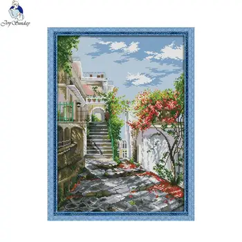 Joy Sunday Garden Villa 3 Patterns Counted Cross Stitch kits DIY Hand Made Embroidery set Needlework Home Decoration Send Gift
Joy Sunday Garden Villa 3 Patterns Counted Cross Stitch kits DIY Hand Made Embroidery set Needlework Home Decoration Send Gift