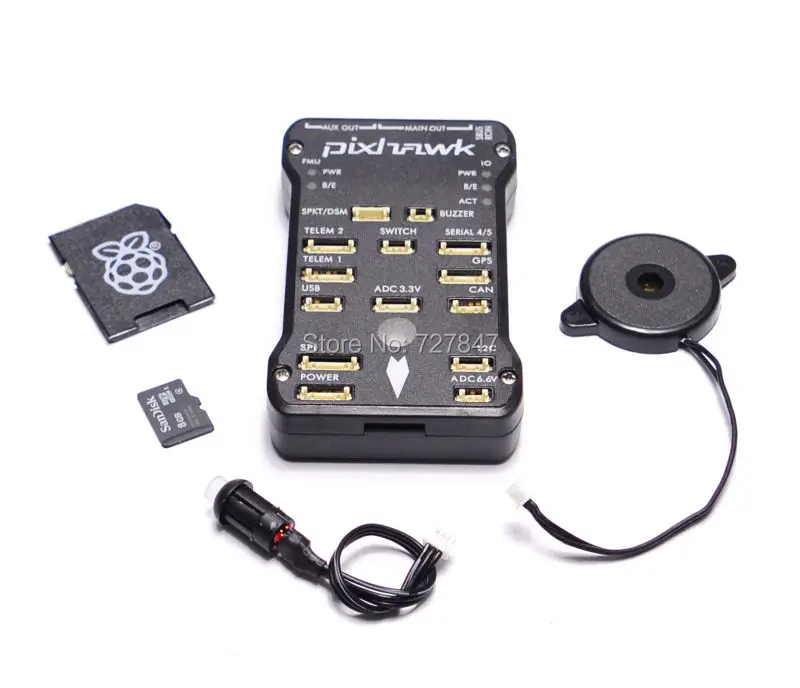Pixpilot v2.4.7 (Pixhawk) open-hardware Autopilot Flight Controller Set Autopilots FC for RC
Pixpilot v2.4.7 (Pixhawk) open-hardware Autopilot Flight Controller Set Autopilots FC for RC