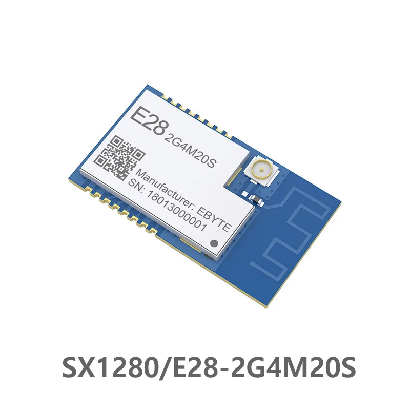 E28-2G4M20S SX1280 100mW LoRa Module 2.4 GHz Wireless Transceiver SPI Long Range 6KM 2.4 ghz BLE rf Transmitter 2.4GHz Receiver
E28-2G4M20S SX1280 100mW LoRa Module 2.4 GHz Wireless Transceiver SPI Long Range 6KM 2.4 ghz BLE rf Transmitter 2.4GHz Receiver