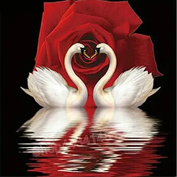 ArtBack Diamond Embroidery Swan 5D DIY Diamond Painting red Rose Flower Diamond Painting Cross Stitch Rhinestone Mosaic
ArtBack Diamond Embroidery Swan 5D DIY Diamond Painting red Rose Flower Diamond Painting Cross Stitch Rhinestone Mosaic