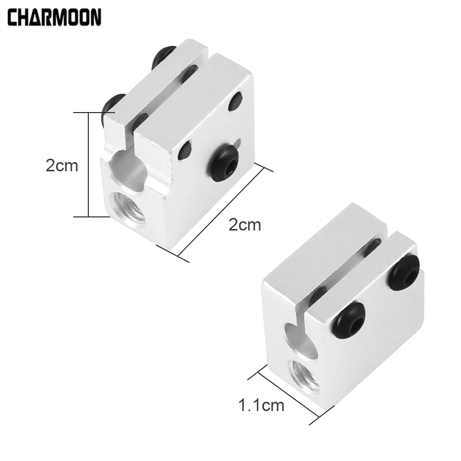 Volcano Eruption Heat Block Hot End For 1.75/3mm Filament V5 V6 Extruder J-head Heater 3D Printers Part Aluminium Heating Parts
Volcano Eruption Heat Block Hot End For 1.75/3mm Filament V5 V6 Extruder J-head Heater 3D Printers Part Aluminium Heating Parts
