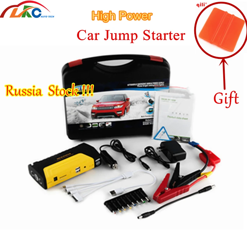 Super Power Car Jump Starter 12V Battery Booster Charger Multi-function Starter Device for Petrol/Diesel
Super Power Car Jump Starter 12V Battery Booster Charger Multi-function Starter Device for Petrol/Diesel