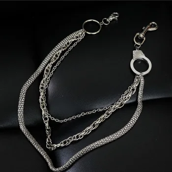 Fashionable Solid Metal Punk Hip-hop Trendy Male Pants Chain Men And Women Jeans Alloy Pants Chains Trousers Chain
Fashionable Solid Metal Punk Hip-hop Trendy Male Pants Chain Men And Women Jeans Alloy Pants Chains Trousers Chain
