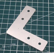 1 pcs Tarântula/placa de reforço de alumínio suporte de canto para 3D Tarântula HE3D 3D impressora armação de metal estabilizador conjunta(China)