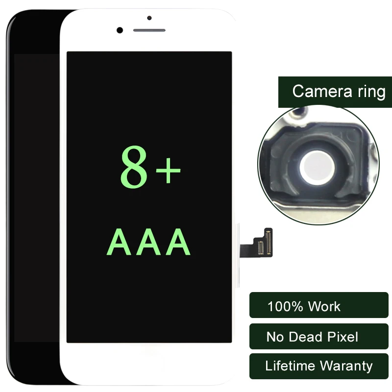 5PCS For iphone 8 plus LCD AAA Screen With 3D Touch Digitizer Assembly 5.5 Inch For iphone Display Mobile Phone Parts
5PCS For iphone 8 plus LCD AAA Screen With 3D Touch Digitizer Assembly 5.5 Inch For iphone Display Mobile Phone Parts