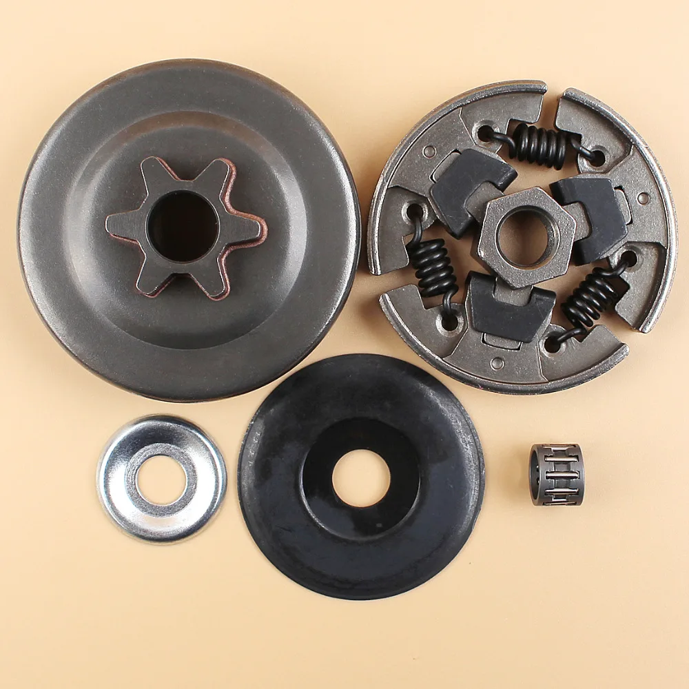 CLUTCH ASSEMBLY / 3/8" 6T CLUTCH DRUM w/ BEARING FIT STIHL 017 018 021 023 025 MS170 MS180 MS210 MS230 MS250 # 1123 640 2005
CLUTCH ASSEMBLY / 3/8" 6T CLUTCH DRUM w/ BEARING FIT STIHL 017 018 021 023 025 MS170 MS180 MS210 MS230 MS250 # 1123 640 2005