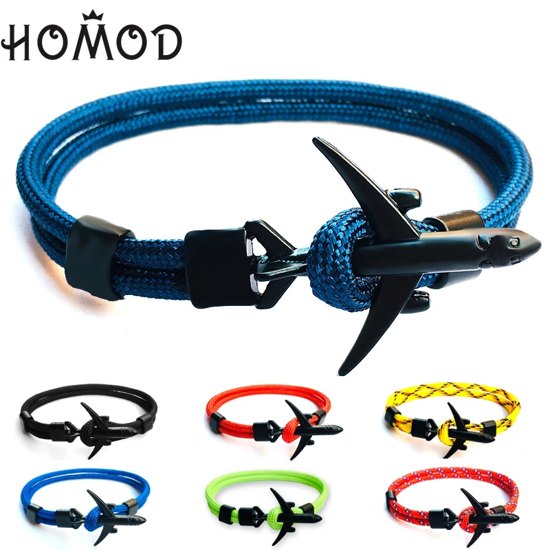 HOMOD New Fashion Fish hook Anchor Bracelets Men Charm Chain Rope Bracelet Jewelry Male Wrap Metal Sport Anchor Hooks
HOMOD New Fashion Fish hook Anchor Bracelets Men Charm Chain Rope Bracelet Jewelry Male Wrap Metal Sport Anchor Hooks