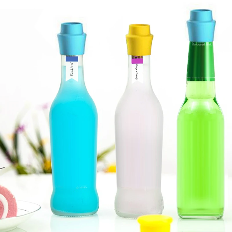 5pcs Silicone Wine Liquor Spirit Bottle Cap and Vacuum Red Wine Hooks Cap Sealer Fresh Keeper Bar Tools Kitchen Accessories
5pcs Silicone Wine Liquor Spirit Bottle Cap and Vacuum Red Wine Hooks Cap Sealer Fresh Keeper Bar Tools Kitchen Accessories