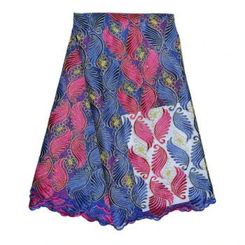 blue and fushia pink Embroidered tulle lace fabric material nice mesh African net lace fabric material for wedding dress
blue and fushia pink Embroidered tulle lace fabric material nice mesh African net lace fabric material for wedding dress