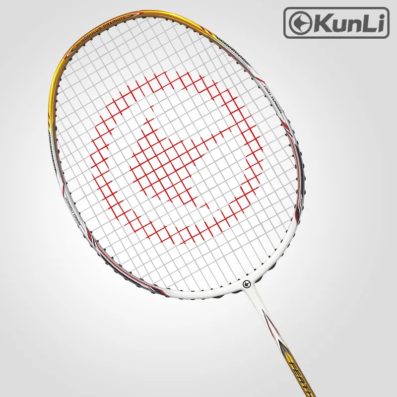 original KUNLI official badminton racket 5U 80g Feather K330 full carbon professional feather racket Ultra light attack racket
original KUNLI official badminton racket 5U 80g Feather K330 full carbon professional feather racket Ultra light attack racket