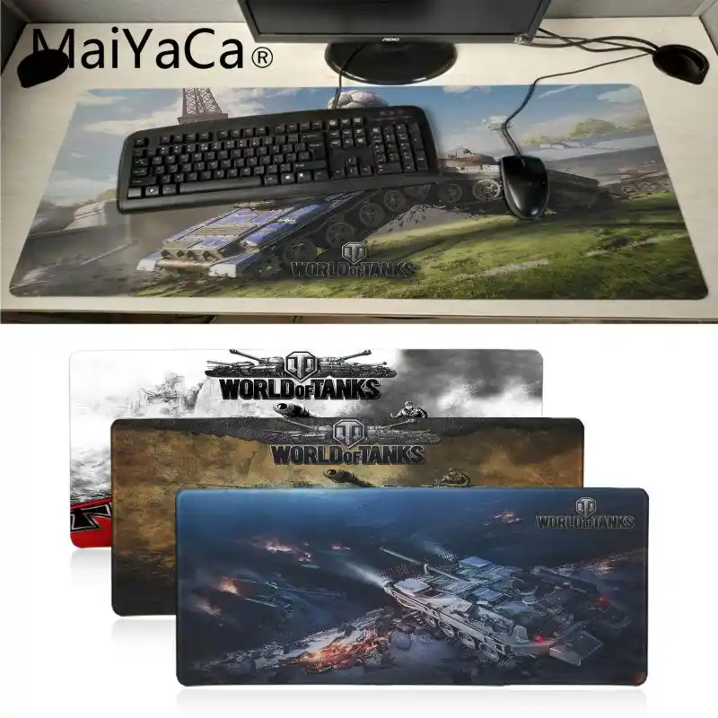 Maiyaca Non Slip Pc World Of Tank Large Mouse Pad Pc Computer Mat