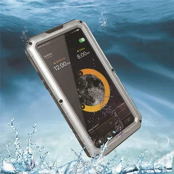 IP68 Waterproof Cover For iPhone XS Case Metal Hard Water proof Glass Diving Case For iPhone XS MAX XR Casing Shockproof Sports
IP68 Waterproof Cover For iPhone XS Case Metal Hard Water proof Glass Diving Case For iPhone XS MAX XR Casing Shockproof Sports