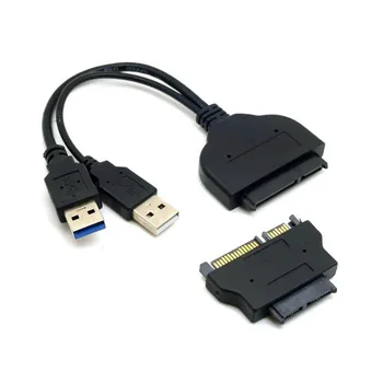1set USB 3.0 to SATA 22Pin & SATA to 16Pin Micro SATA Adapter for 1.8" 2.5" Hard Disk Driver With Extral USB Power Cable
1set USB 3.0 to SATA 22Pin & SATA to 16Pin Micro SATA Adapter for 1.8" 2.5" Hard Disk Driver With Extral USB Power Cable
