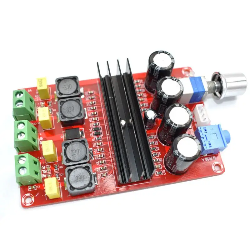 TDA3116D2 Digital Audio Power Amp 100W x2 2.0 Stereo Class D HIFI amplifier DC 12V 24V XH-M190 D3-007 | Электроника