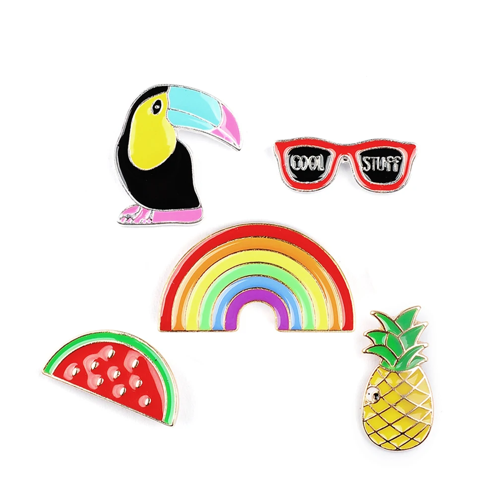2017 New Crow Rainbow Alloy Metal Pin Badge Clothes Badges Backpack Beautify Icons Package Icon Clothing Decorative Brooches
2017 New Crow Rainbow Alloy Metal Pin Badge Clothes Badges Backpack Beautify Icons Package Icon Clothing Decorative Brooches