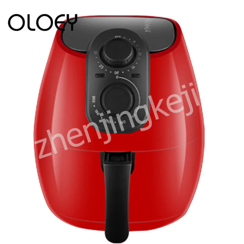 Household Oil-free Electric Fryer Air Fryer Fries Machine High Capacity Intelligent Overheating Protection Red 4L Low Noise Fast
Household Oil-free Electric Fryer Air Fryer Fries Machine High Capacity Intelligent Overheating Protection Red 4L Low Noise Fast
