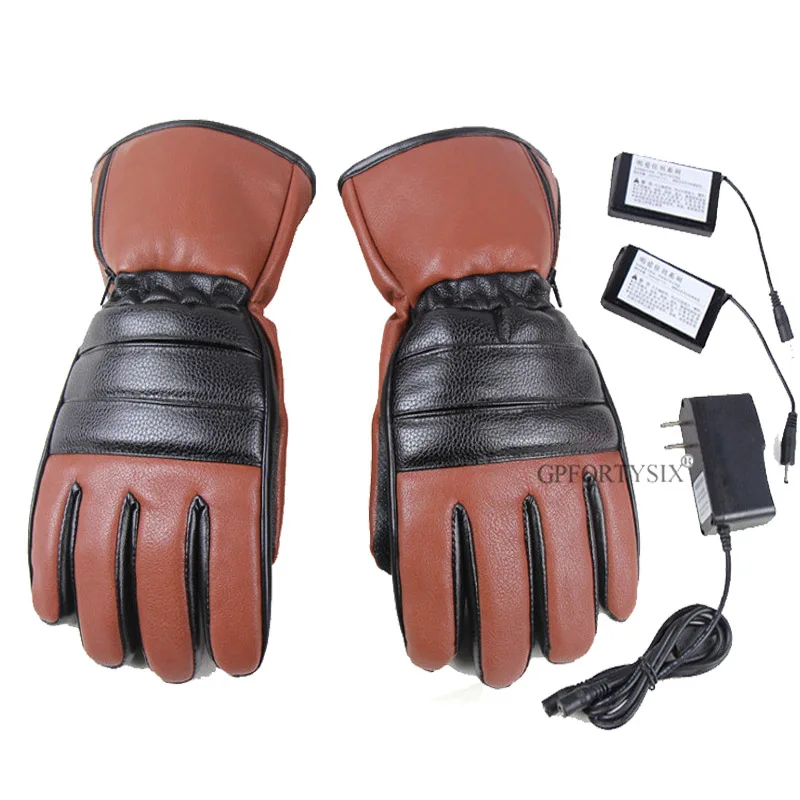Winter Heated Gloves motor Rechargeable Electric Thermal glove warm Bicycle Ski Cycling leather glove
Winter Heated Gloves motor Rechargeable Electric Thermal glove warm Bicycle Ski Cycling leather glove