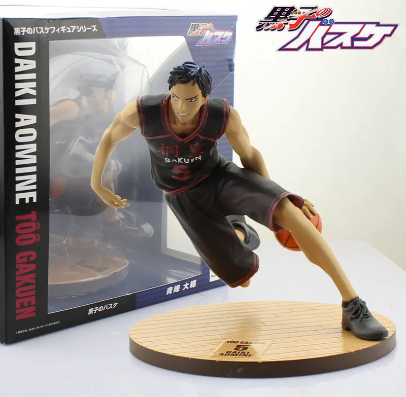 7" Kuroko's Basketball Anime Kuroko no Basuke Aomine Daiki Boxed 18cm PVC Action Figure Collection Model Doll Toys Gift
7" Kuroko's Basketball Anime Kuroko no Basuke Aomine Daiki Boxed 18cm PVC Action Figure Collection Model Doll Toys Gift