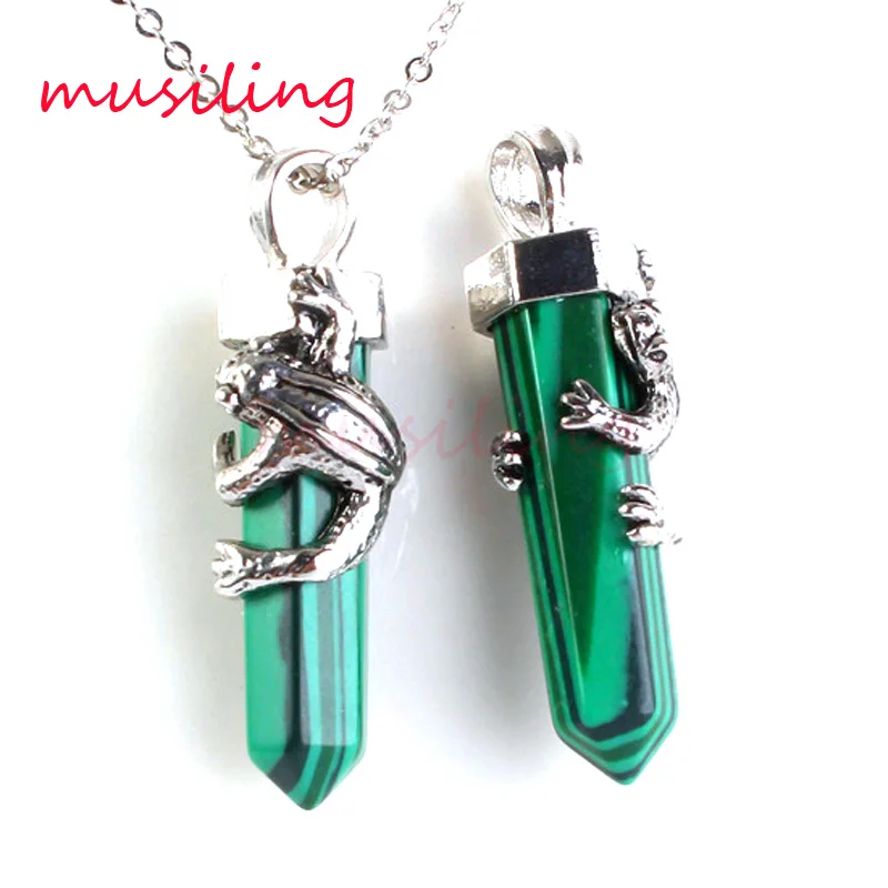 Necklace Pendant Chain Nature Gem Stone Pendant Six Angle Frog Pendant Charm Fashion Silver Plated Accessories Jewelry 1pcs
Necklace Pendant Chain Nature Gem Stone Pendant Six Angle Frog Pendant Charm Fashion Silver Plated Accessories Jewelry 1pcs