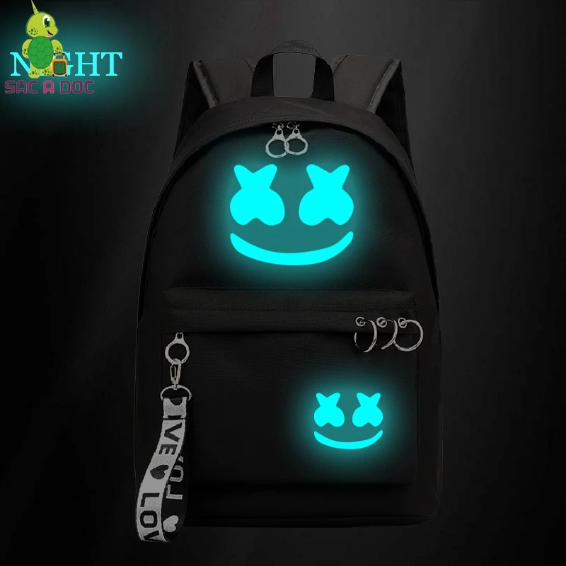 Marshmello DJ Mysterious Marshmello Bookbag Fashion Backpack Girls Travel Shoulder Bag Teenager Backpacks Bolso Mochila Mujer
Marshmello DJ Mysterious Marshmello Bookbag Fashion Backpack Girls Travel Shoulder Bag Teenager Backpacks Bolso Mochila Mujer