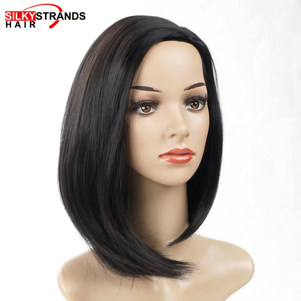 Straight Bob Cuts Black Wig for Women With Side Part Synthetic Heat Resistant Glueless African American Natural wigs
Straight Bob Cuts Black Wig for Women With Side Part Synthetic Heat Resistant Glueless African American Natural wigs