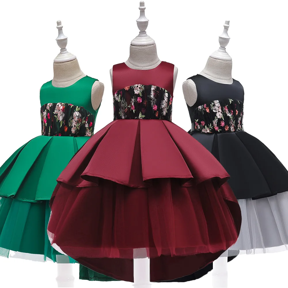 Girls Princess Embroidered Dress Children Evening Party Dress Girl Costume Kids Dresses For Girls Wedding Tuxedo Dress Vestidos
Girls Princess Embroidered Dress Children Evening Party Dress Girl Costume Kids Dresses For Girls Wedding Tuxedo Dress Vestidos