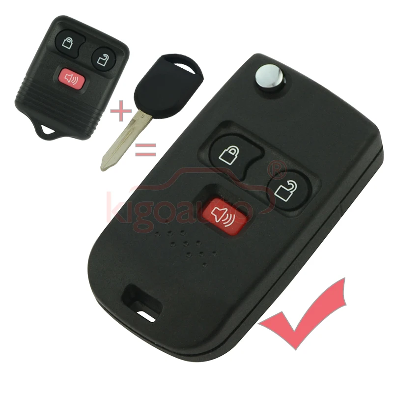 for Ford F150 F250 Explorer Mercury Modified Folding Flip key Shell 3 button Remote Key fob Case Shell kigoauto
for Ford F150 F250 Explorer Mercury Modified Folding Flip key Shell 3 button Remote Key fob Case Shell kigoauto