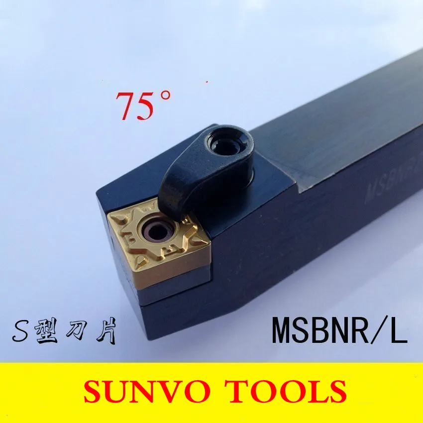 75 градусов внешние токарные инструменты MSBNR/MSBNL 322P12 MSBNR3232P12/MSBNL3232P12 CNC ДЕРЖАТЕЛЬ