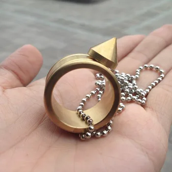 EDC Tools Brass Self - defense Survival Ring Defense Pull Wolf Weapons Protection Equipment Outdoor Camping Multi Tools Kit
EDC Tools Brass Self - defense Survival Ring Defense Pull Wolf Weapons Protection Equipment Outdoor Camping Multi Tools Kit